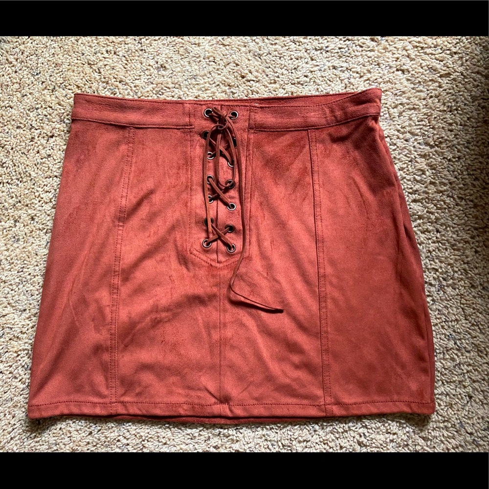 Forever 21 Suede Skirt
